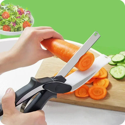 Handige Keukenschaar met Snijplankje