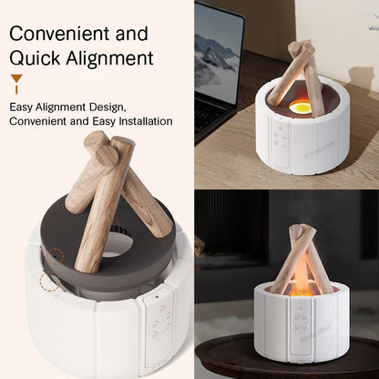 Aroma Diffuser met Vlam-simulatie