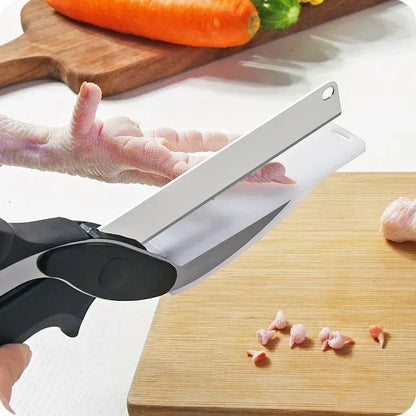 Handige Keukenschaar met Snijplankje